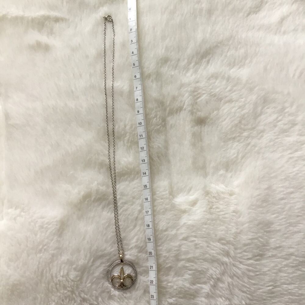 Sterling Silver Crystal Rocket Necklace - Picture 7 of 8